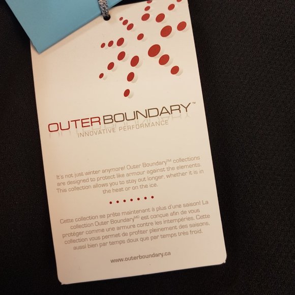 OUTER BOUNDARY Jacket Large US L Smart Tech Quarter Zip Fleece ATB Financial - Picture 6 of 16